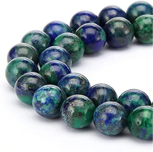 Miniatura 27 de Adabele - 35 piezas de piedras preciosas curativas de cristal de sugilita púrpura natural de 10mm (0.39 pulgadas), cuentas redondas sueltas