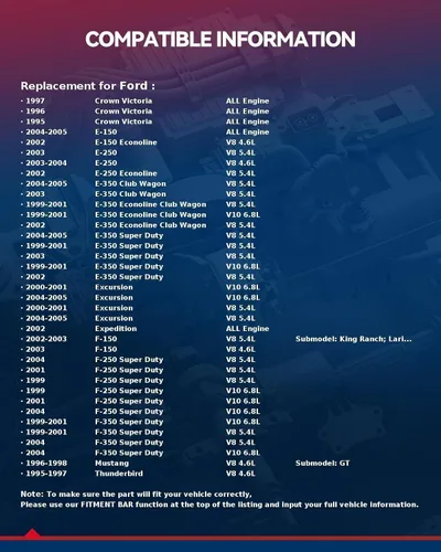 Miniatura 2 de KAX Alternador 7776N 130A compatible con F-150, F-250 Super Duty, Expedition, Excursion, Town Car, Grand Marquis, Mustang, F-350 Super Duty, E-350