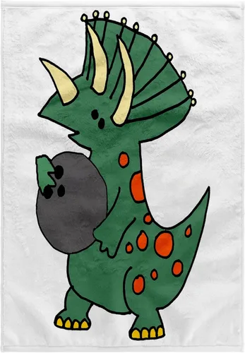 Miniatura 8 de 3dRose Toalla, Fresco Divertido Lindo Unicornio Blanco Bowling Dibujos Fresco divertido lindo unicornio blanco bolos dibujos animados