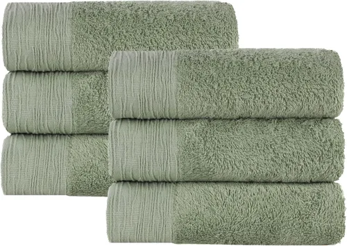 Miniatura 24 de Superior Rayon - Juego de toallas de 12 piezas de mezcla de bambú, de secado rápido, artículos esenciales para el baño, ducha, spa, toallas