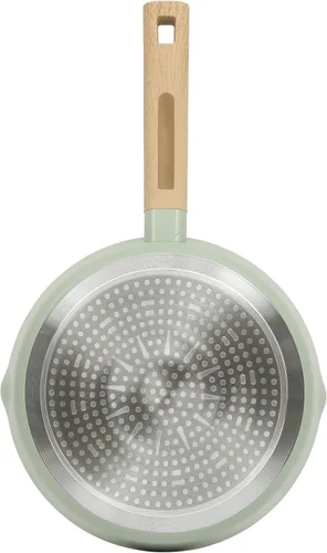 Miniatura 6 de Gibson Home Marbleton - Utensilios de cocina de aluminio de 9.5 pulgadas, no tóxico, sartén antiadherente de cerámica de alta calidad, huevo