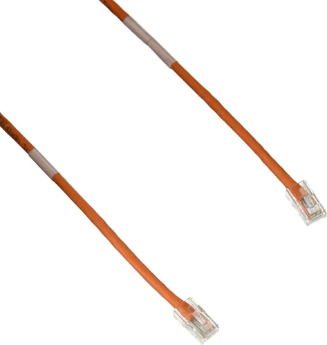 Miniatura 2 de C2G 24494 Cable cruzado Cat5e - Cable de conexión de red sin blindaje sin arranque, naranja (3 pies, 3.0 ft)