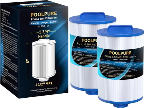Miniatura 10 de POOLPURE Filtro de repuesto para PMAX50P4, Unicel 5CH-35, Filbur FC-0300, Baleen AK-90109, Excel Filters XLS-526, Darlly 50353, Pure N Clean