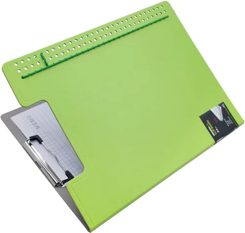 Miniatura 8 de ECEIRO Portapapeles plegable, 360 Flip Folio, Padfolio de cierre para enfermeras y uso de oficina, portapapeles cubierto colorido