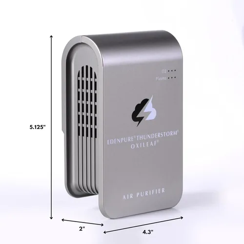 Miniatura 7 de EdenPURE Thunderstorm III Purificador de Aire – Pequeño generador de ozono enchufable e ionizador – Elimina olores, olores de mascotas, humo, moho