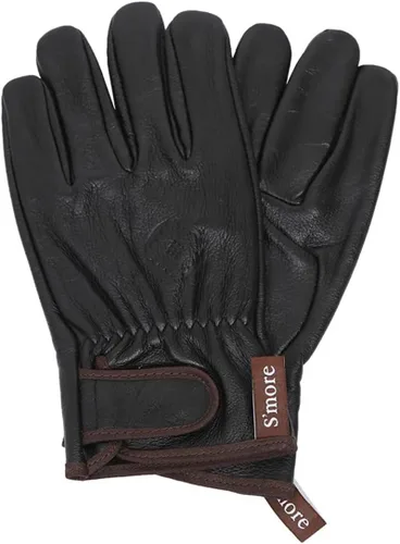 Miniatura 10 de S'more Guantes de barbacoa resistentes al calor, guantes de parrilla al aire libre, guantes de silicona antideslizantes para horno, guantes largos
