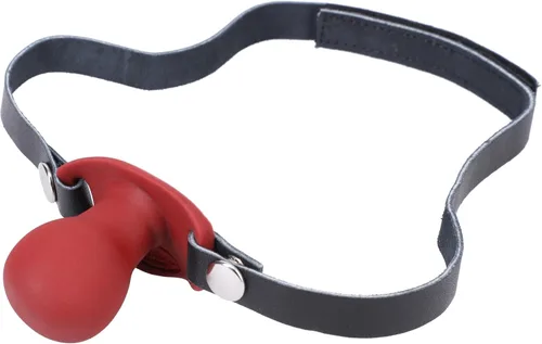 Miniatura 3 de Tantus Juguetes sexuales y adultos para principiantes, 100% silicona firme ultra premium, bola de boca transpirable BDSM para juegos sexuales de Rojo