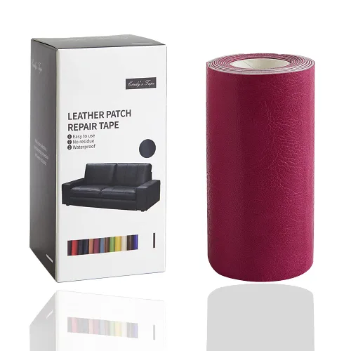 Miniatura 40 de Cindy's Tape Cinta de cuero adhesiva impermeable para reparaciones de 3 x 60 pulgadas para sofás, asientos de automóvil, bolsas, muebles, asiento