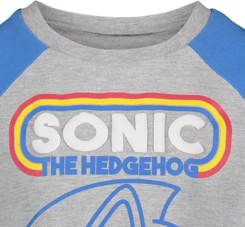 Miniatura 4 de SEGA Sonic The Hedgehog - Paquete de 2 camisetas para niños pequeños y grandes