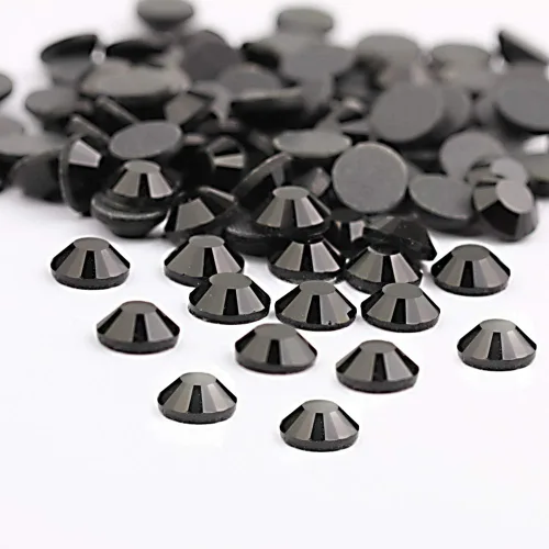Miniatura 35 de BEADSLAND - Diamantes de imitación de cristal termoadhesivos, piedra cortada a máquina, 1440 unidades/paquete (amarillo limón, SS20/5 mm)