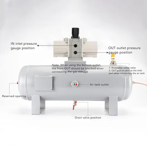 Miniatura 5 de Bomba de refuerzo de gas, bomba de refuerzo de aire, bomba de presión estable tipo compresor de aire, ajustable, para uso industrial
