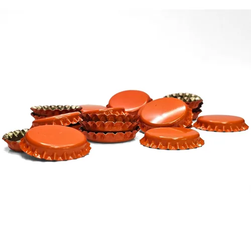 Miniatura 6 de Tapas naranjas lisas - 144 Ct.
