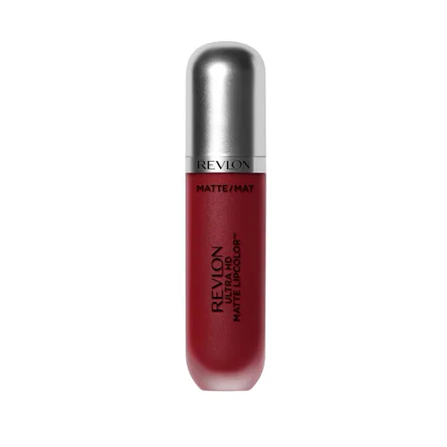 Miniatura 13 de Revlon Ultra HD Matte Lipcolor, lápiz labial líquido mate ligero aterciopelado en rosa, Devotion (600), 0.2 onzas