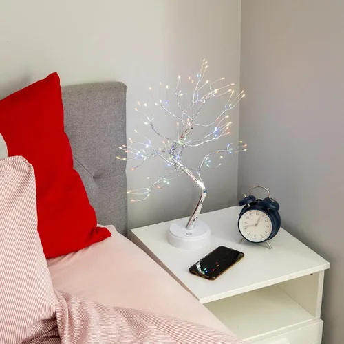 Miniatura 6 de Lámpara de árbol de hadas centelleante, lámpara de árbol espíritu, lámpara de árbol de bonsái, árbol de luces de hadas, bonita decoración estética