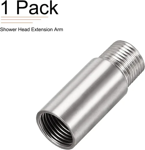 Miniatura 6 de DTGN Accesorios de tubo de extensión de cabezal de ducha de 2.36 x 0.94 pulgadas (largo x profundidad), 1 paquete, bueno para baño, extensión