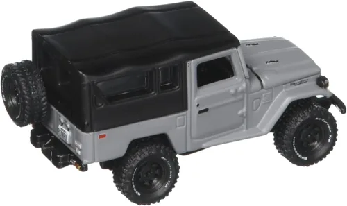 Miniatura 2 de Johnny Lightning 1:64 Classic Gold 2017 - 1980 Toyota Land Cruiser- Gris