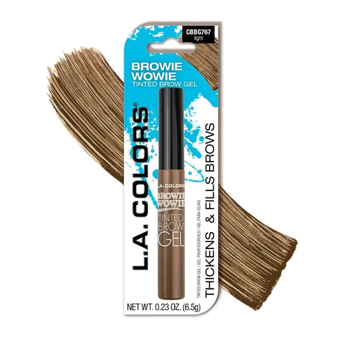 Miniatura 9 de L.A. COLORS Browie Wowie - Gel para cejas tintado, marrón oscuro CBG413