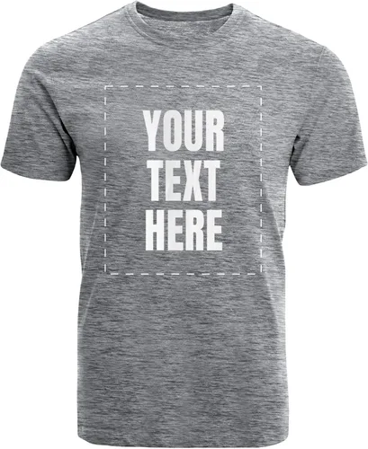 Miniatura 8 de GotPrint Camisa personalizada para hombres, mujeres, añade tu propio texto, camisetas personalizables, camiseta personalizable en la parte delantera