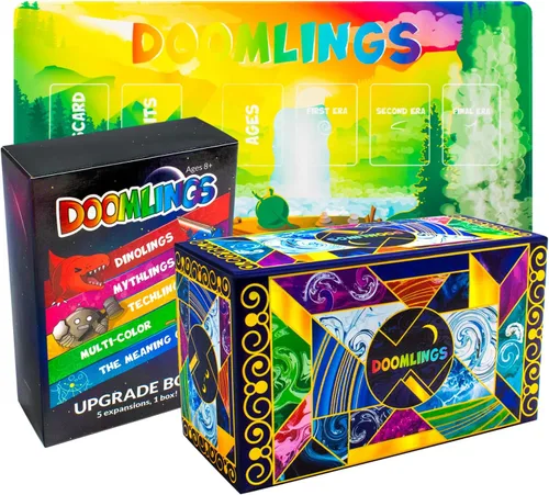 Miniatura 8 de Doomlings - Un encantador juego de cartas para el fin del mundo - Mejor nuevo juego de estrategia de cartas para adultos, niños y adolescentes 2-6
