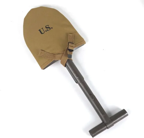 Miniatura 2 de WW2 WWII US Shovel Cover T-Handle Bag Reproducción