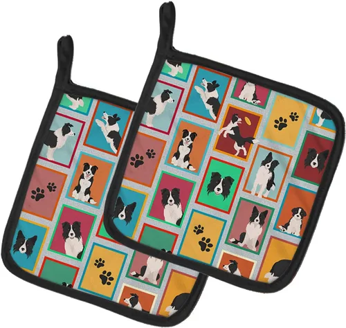 Miniatura 87 de Caroline's Treasures MLM1149PTHD - Juego de soportes para ollas de cocina resistentes al calor, almohadillas calientes para horno para cocinar