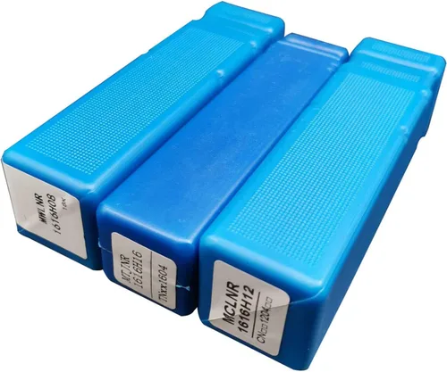 Miniatura 5 de Juego de 3 piezas de soporte de herramientas de torneado de carburo indexable de círculo exterior para torno de metal de 5/8" MTJNR1616H16 +