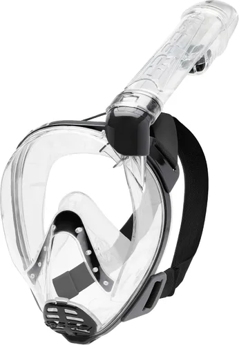 Miniatura 12 de Cressi Máscara facial completa para esnórquel para adultos, vista amplia y clara, sistema antivaho y fácil respiración, Baron: diseñada en Italia