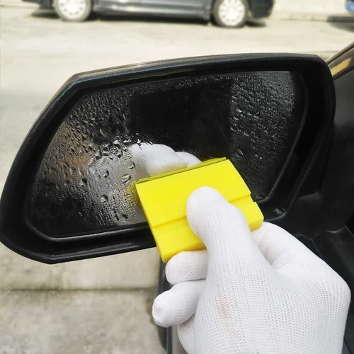 Miniatura 6 de CARTINTS Limpiaparabrisas de cristal de agua de 2 pulgadas, escobilla de goma para ventana de coche, escobilla para espejo lateral para el hogar