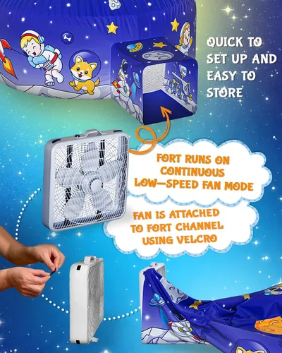 Miniatura 3 de Skywin Tienda de Aire para Niños (77" x 50") Se Construye en 30 Seg, Tiendas para Niños Pequeños de Interior para Juego Imaginativo, Espaciosas