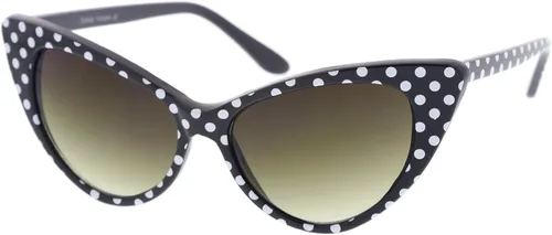 Miniatura 3 de zeroUV - Lentes de sol para mujer diseño retro de grandes ojos de gato 2126 pulgadas