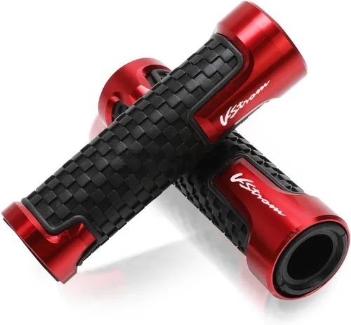 Miniatura 6 de Empuñaduras de manillar de motocicleta para Suzuki VStrom 650 V-Strom 650 1000 1050/xt DL250 DL650 Dl1000 motocicleta 7/8 pulgadas 0.866 in manillar