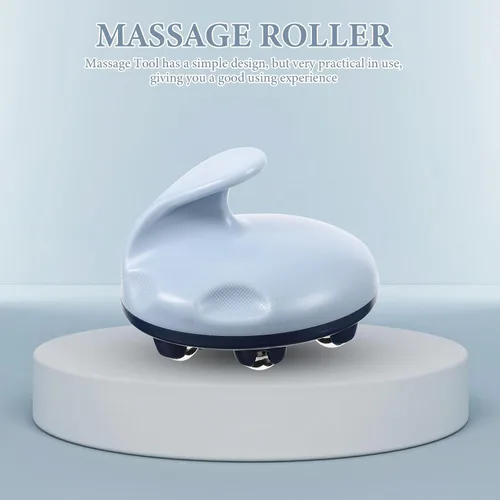 Miniatura 7 de Healeved Bola de rodillo de masaje para cuello, espalda y hombro, masajeador de punto de acupuntura de mano con diseño de punto de gatillo