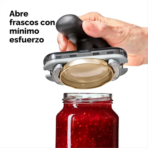 Miniatura 4 de OXO Good Grips - Abridor de tarros giratorio con almohadilla base