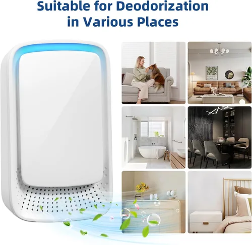 Miniatura 4 de Purificador de aire enchufable mejorado 2026, paquete de 4 ionizadores de aire para el hogar, silencioso, sin filtro, mini purificador de aire