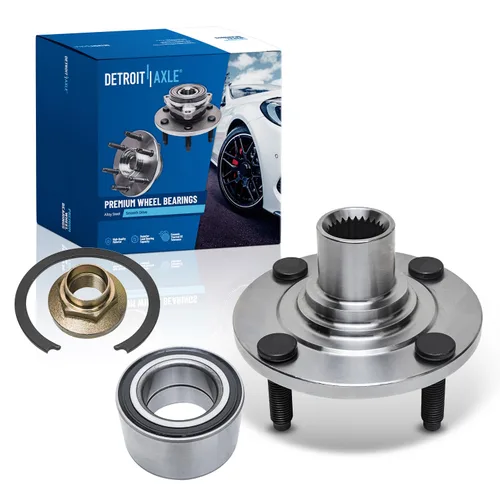 Miniatura 193 de Detroit Axle - Conjunto de cubo de rodamiento de rueda delantera para Nissan Altima 02-06 (3.5L V6)/Maxima 00-08, INFINITI I30 00-01/I35 02-04 5
