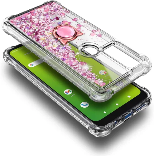 Miniatura 4 de NZND Funda para AT&T Radiant Max 5G, Cricket Dream 5G/AT&T Fusion 5G/Innovate 5G con protector de pantalla de vidrio templado, soporte