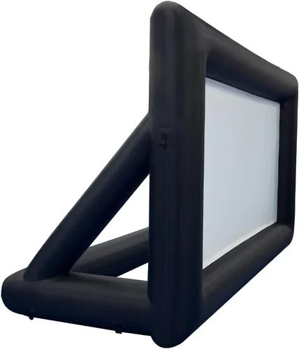 Miniatura 4 de Pantalla de proyector inflable para exteriores, pantalla de película con soplador de aire, pantalla de fácil configuración para patio trasero