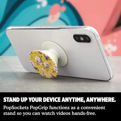 Miniatura 7 de PopSockets: PopGrip con tapa intercambiable para teléfonos y tabletas - English Rose