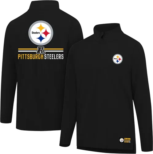 Miniatura 48 de Ultra Game Men's NFL Official Super Soft Quarter Zip Long Sleeve T-Shirt