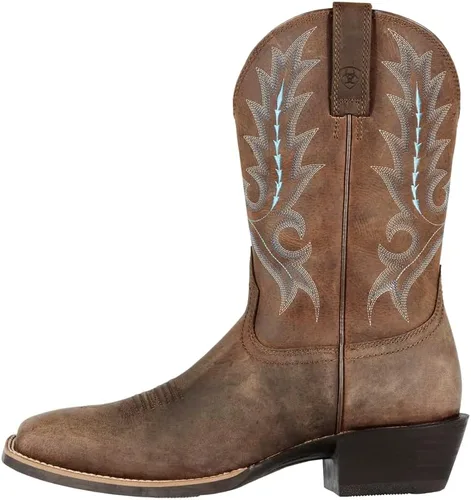 Miniatura 4 de Ariat Botas vaqueras deportivas para hombre Marrón 10 ancho