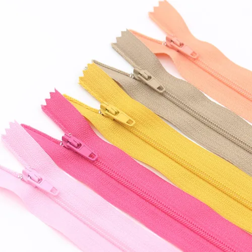 Miniatura 4 de YaHoGa 50 cremalleras de nailon de 22 pulgadas (21.7 in) para costura, cremalleras de nailon a medida, 20 colores (22 pulgadas, 50 unidades)