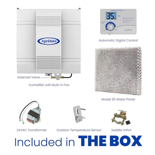 Miniatura 5 de AprilAire 700 Humidificador para toda la casa, humidificador automático para conectar al sistema de ventilación, humidificador de gran capacidad