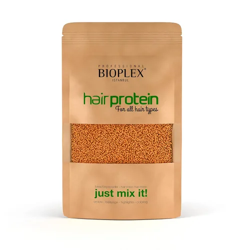 Bioplex Miraculous Tiny Golden Protein Balls - Fórmula anti-rotura para decolorar, colorear y crear un hermoso cabello rubio, 3.53 onzas