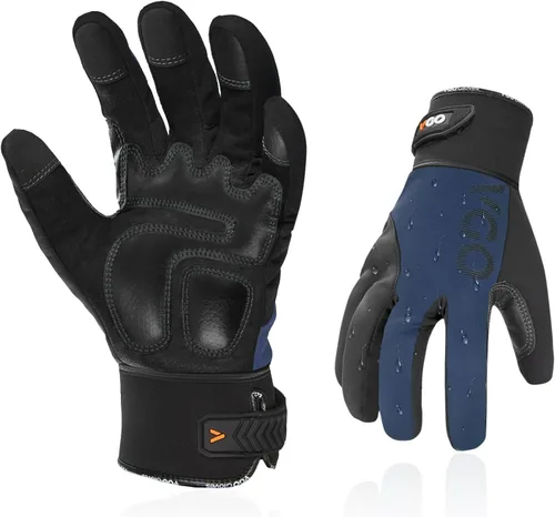 Miniatura 10 de Vgo Guantes de trabajo para hombre, guantes mecánicos, resistentes, guantes de vibración (SL8777/SL7721)
