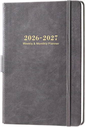 Miniatura 10 de Agenda 2026 – Agenda cristiana 2026, enero 2026 a diciembre 2026, 5.7 x 8.4 pulgadas, agenda semanal mensual 2026 con calcomanías, agenda diaria