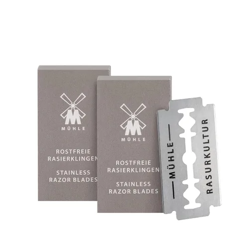 Miniatura 6 de MUEHLE 10 cuchillas de doble filo con maquinillas de afeitar de seguridad, 1 libra