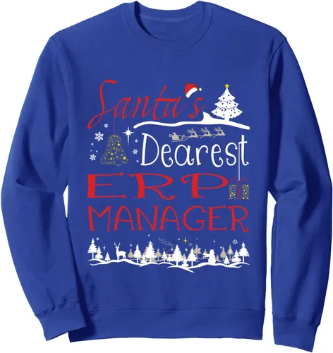 Miniatura 4 de ERP Manager Xmas Job Cute Christmas Sweatshirt