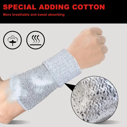 Miniatura 3 de Evridwear Protectores de brazo para piel fina y moretones, resistentes a los cortes, mangas de brazo protectoras para hombres y mujeres