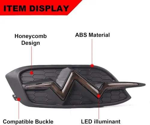 Miniatura 2 de Luz Trasera de Parachoques LED para Honda Civic LX EX Touring Sedan 2016 2017 2018 2019 2020 2021 Luz de Cola, Antiniebla y Luces de Giro