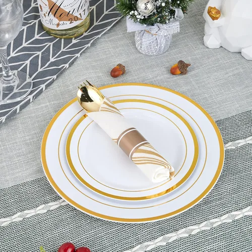 Miniatura 2 de Vplus Paquete de 150 unidades de toallas de baño desechables para invitados, servilletas decorativas de baño, suaves y absorbentes, toallas de mano